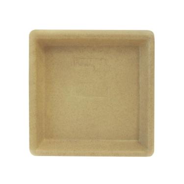 Imagem de Prato Base Quadrado Para Vaso De Planta Em Polietileno 21 Cm