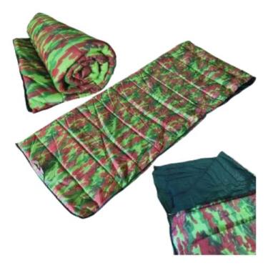 Imagem de Saco De Dormir Colchonete 2 Em 1 Acampamento Montanha Pesca - Fa