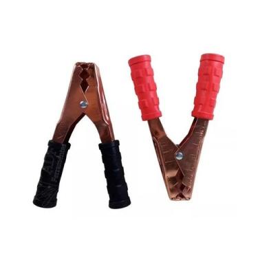 Imagem de Garra Jacare Par 300a Para Cabo De Bateria Chupeta Bestfer, Garra Jaca