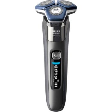 Imagem de Philips Norelco - Shaver 7200, barbeador elétrico recarregável úmido e seco com tecnologia SenseIQ e aparador pop-up - Preto-S7887/82