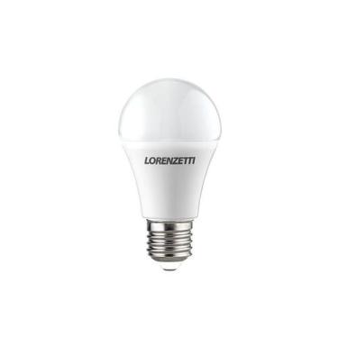 Imagem de Lâmpada Led Lorenzetti Bulbo 9W Bivolt E27, 6500K - Luz Branca