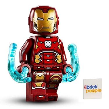 Imagem de LEGO Superheroes: Iron Man Silver Hexagon on Chest and Power Blasts