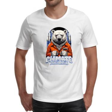 Imagem de Camiseta Unissex Urso Climate Prisoner - Alearts, P