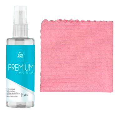 Imagem de Kit Limpa E Desengordura Telas Celular Tv Notebook