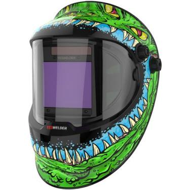 Imagem de Capacete de soldagem YESWELDER LYG-Q800D-ME Solar Auto Darkening