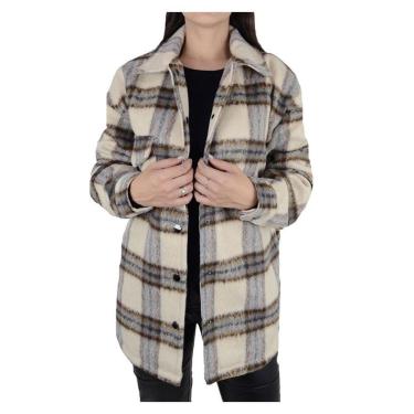 Imagem de Casaco Feminino Facinelli By Mooncity Over Bege Areia - 6102-Feminino