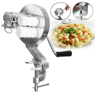 Imagem de Máquina Manual de Macarrão de Aço Inoxidável para Cozinha