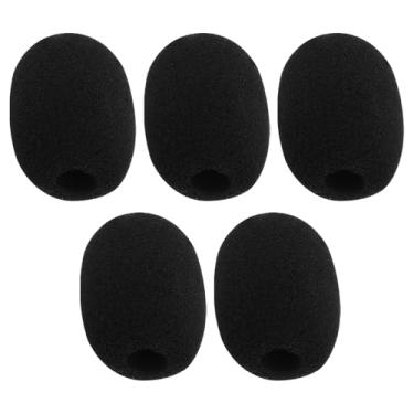 Imagem de ECSiNG 5 peças de fone de ouvido para jogos microfone pop filtro capa de espuma, 28 x 40 mm x 10 mm compatível com Astro A10 A20 A30 A40 A50