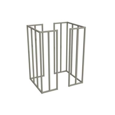 Imagem de Base Mesa De Jantar Duina M067 Niquel-branco - Kappesberg