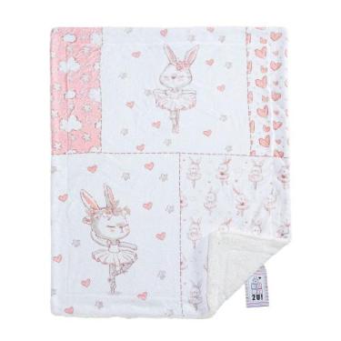 Imagem de Manta Microfibra Estampada Para Bebe Baby2u - Miguel Baby, Ballet