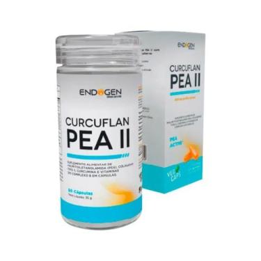 Imagem de Curcuflan Pea II Palmitoiletanolamida Colágeno tipo II 60 Cápsulas DIv