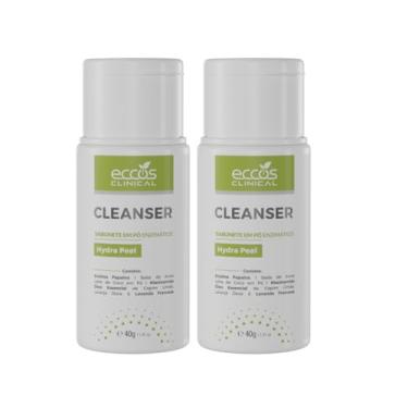 Imagem de Kit 2 Sabonetes Em Pó Cleanser 40g Eccos Limpeza Profunda