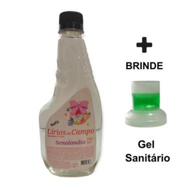 Imagem de 1 Água Perfumada de Passar Roupa Lírios do Campo Refil 500ml Facilitad