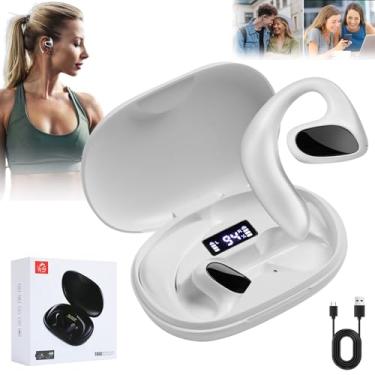 Imagem de Fones de ouvido de tradução Flegobey, fones de ouvido Flegobey, tradutor sem fio Flegobey, fones de ouvido Flegobey Openair Max Ai, fones de ouvido tradutor de 144 idiomas em tempo real (branco)