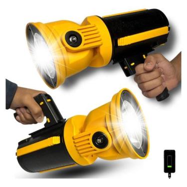 Imagem de Lanterna De Mão 250w Usb Ideal Para Emergências Recarregável Profissio
