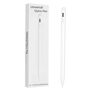 Imagem de Caneta Stylus Android para Samsung Galaxy Tab A9/A9Plus/A8/A8plus/A7/A7lite Tablet S Pencil Touchscreens Caneta Stylists (Branca)