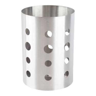 Imagem de Organizador de utensílios de cozinha grcfumo, suporte de cozinha em aço inoxidável, portador de ferramentas de cozinha preto Crock de armazenamento para organizar gavetas bancadas (-3118210202711)