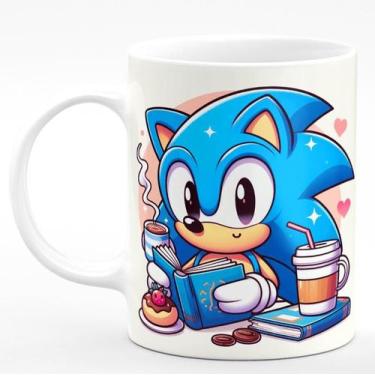 Imagem de Caneca de Porcelana Sonic the Hedgehog 325ml Looking at Me - PRMUG