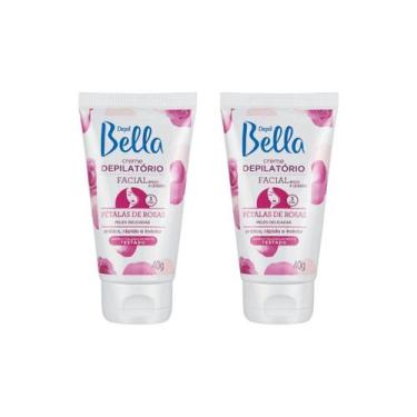 Imagem de Creme Depilatorio Depil Bella Facial Petala De Rosas 40G-2Un