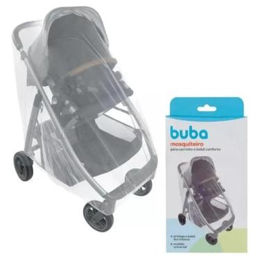Imagem de Mosquiteiro Tela Para Carrinho Bebê Proteção Contra Insetos - Buba