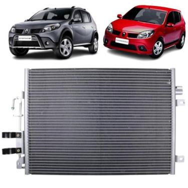 Imagem de Condensador Renault Logan  Sandero 2008 2009 2010 2011 2012 - Royce Co