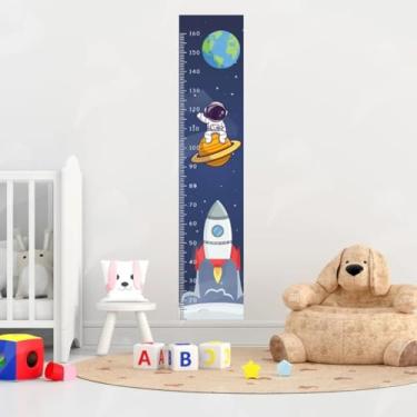Imagem de Régua De Crescimento Infantil Astronauta Adesivo