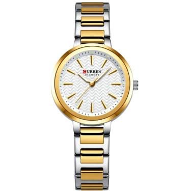 Imagem de Relógio feminino minimalista dial quartzo design fino à prova d´agua