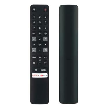 Imagem de Controle remoto de substituição RC901V compatível com Smart Android TV 49S6800 50P8 50P8S 50S434 55P8 55P8S 40S6800FS 43P30FS 43S6500FS 43S6510FS 43S6800FS 49PPS 30FS 40 9S6500 49S6500FS 49S6510FS