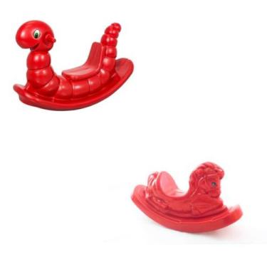 Imagem de Gangorra nhoca e cavalo Infantil Brinquedo de Playground Gangorra Infa