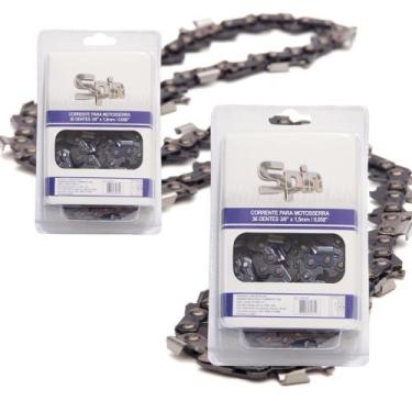 Imagem de Kit 02 Corrente Para Motosserra Stihl 361 362 310 36 Dentes - Spin