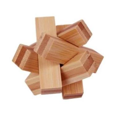 Imagem de Crianças Montessori Quebra-cabeça De Madeira IQ Brinquedo Educacional 