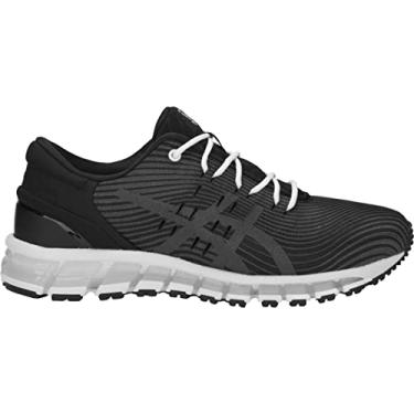 Imagem de ASICS T nis de corrida feminino Gel-Quantum 360 4, Black/Dark Grey, 5