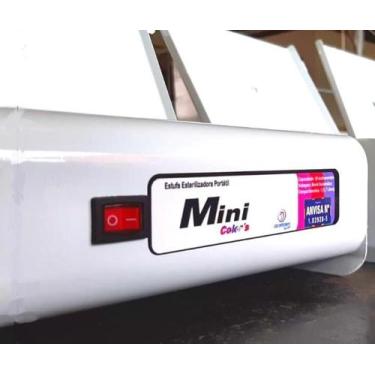 Imagem de Estufa Mini Bivolt Esterilizadora Manicure + 1 Estojo + 1 Pinça - ODON