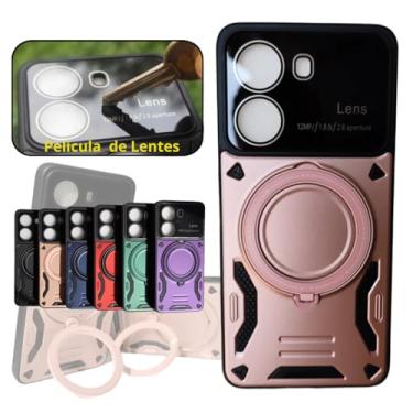 Imagem de Capa anti-impacto Lens para XIAOMI: : Resistência e Versatilidade (rosa, POCO X7 PRO)