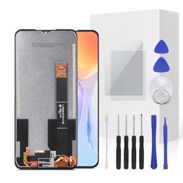 Imagem de JENCYFU Kit de substituição para tela Vortex HD65 Full LCD Screen Display Touch Digitalizador, montagem completa com ferramenta de reparo para modelo Vortex HD65 16.5 cm