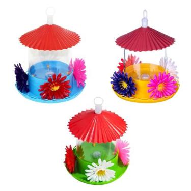 Imagem de Kit 3 Bebedouro Para Pássaros Beija Flor Grande 750ml Jumbo - Mr. Pet