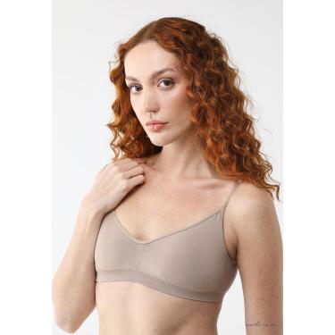 Imagem de Sutiã Trifil Triângulo Alça Fina Glow Up Bege Trifil C04270 feminino