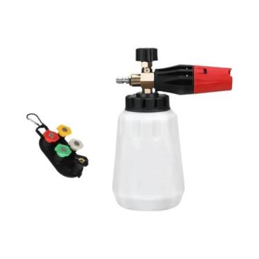 Imagem de Kit De Limpeza Para Lavagem De Carros Com Canhão De Espuma De Alta Pre