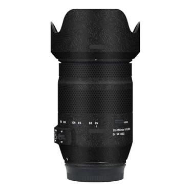 Imagem de Película protetora de lente de câmera película protetora de vinil adesivo premium para Tamron 35-150 mm F2.8-4 adequado para Canon Mount Decal 35-150 F2.8-4 (contorno preto brilhante)