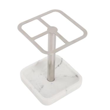 Imagem de Estink Porta -escova de Dentes 304 Aço Inoxidável Pasta de Dente Armazenamento Stand Pasta de Dente Organizador de Pasta de Dente Distribuidor Sem Perfuração Montagem de Parede Adesiva (SILVER)