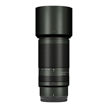 Imagem de Película para câmera Película protetora de lentes antirriscos para Tamron 70-300 mm F4.5-6.3 adequado para Nikon Mount 70 300 (couro verde)