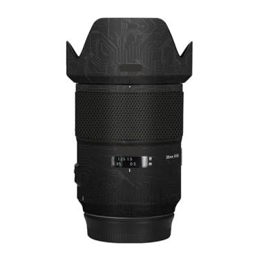 Imagem de Adesivo de câmera antiarranhões com tampa de lente para Tamron SP 35 mm F1.4 adequado para Canon EF Mount película protetora decalque 35 1.4 (preto circuito)
