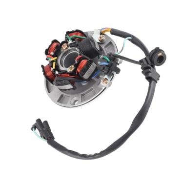 Imagem de Solinder Ignição Magneto Stator Bobina do Volante, Energia Aumenta a Construção de Metal Sparks para YX Dirt Pit Bike Com Kayo, BSE, SSR, GPX, Pitsterpro