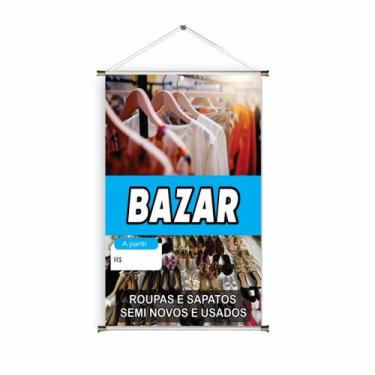 Imagem de Banner pronto Brechó BA 060 medida 45x70 cm arte pronta