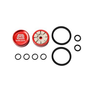 Imagem de COONIUM Kits de reposição de pistões de freio a disco hidráulico para pinça Shimano SLX XT XTR, pacote com 2 pistões para um serviço de paquímetro