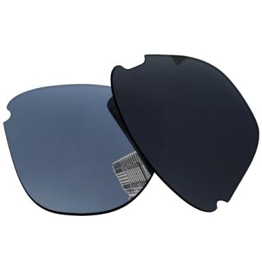 Imagem de Acefrog Lentes de reposição polarizadas de 1,5 mm para óculos de sol Oakley Frogskins Lite OO9374 63 mm, material atualizado, resistente a impactos, Titânio prata pc-pp, One Size