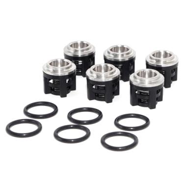 Imagem de AR1828 Kit de válvula de retenção de bomba de lavadora de pressão com anéis de vedação, substituição para bombas da série Annovi Reverberi, substitui 70-0179 pacote com 6