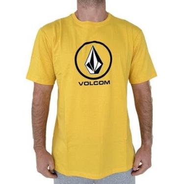 Imagem de Camiseta Volcom Crisp Stone WT25 Masculina-Masculino