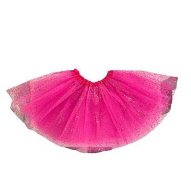 Imagem de Saia De Tule Colorido Com Glitter Para Fantasias E Cosplay - DreamInBo