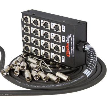 Imagem de Medusa 16 Vias Montada Com Conectores Santo Ângelo 10 Metros - Santo A